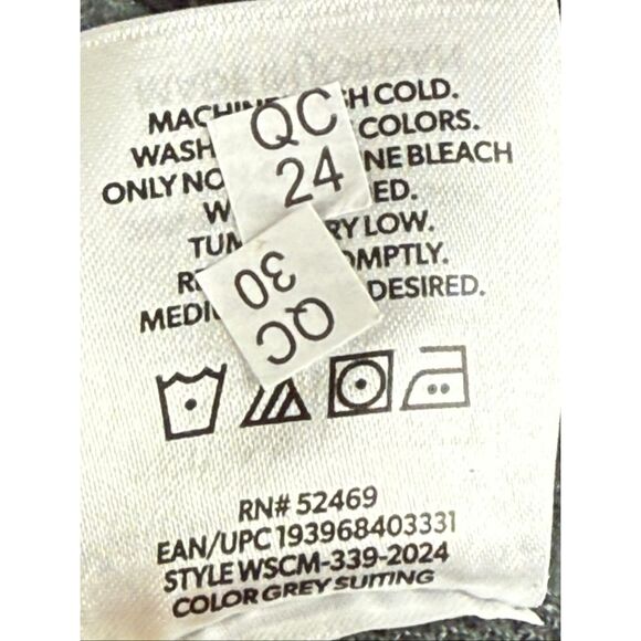 Members Mark polar fleece Men’s button front style shirt size medium - Picture 3 of 8